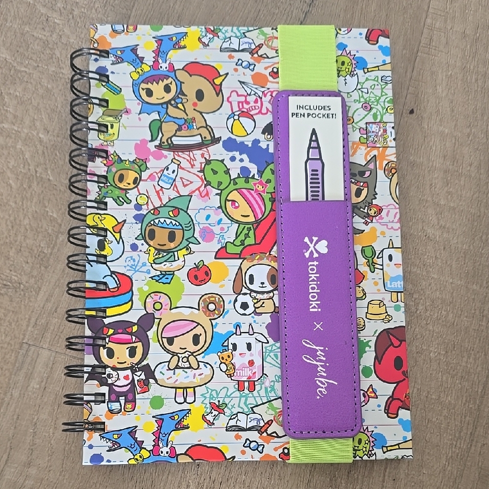 💥3/40💥 tokidoki X Jujube Notebook